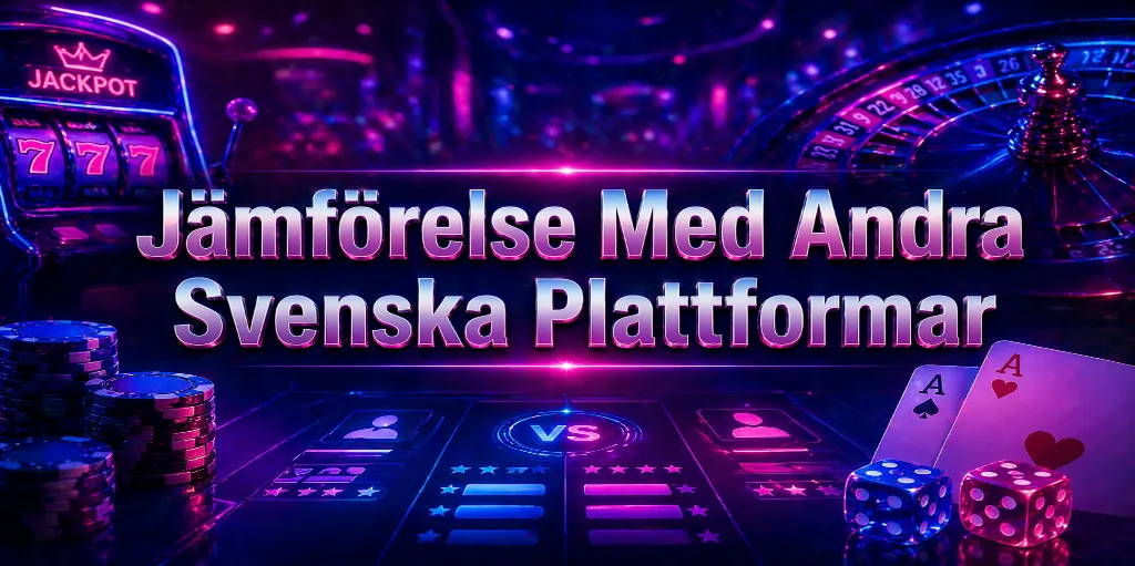 Jämförelse Med Andra Svenska Plattformar