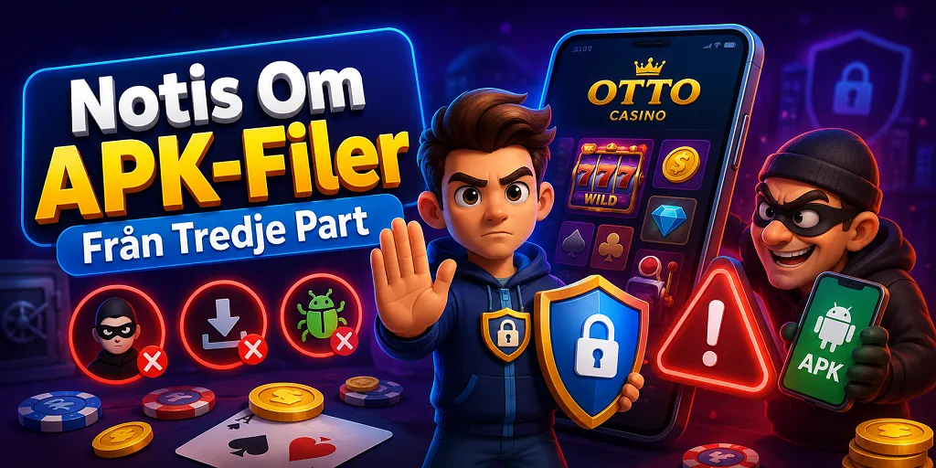En Notis Om APK-Filer Från Tredje Part