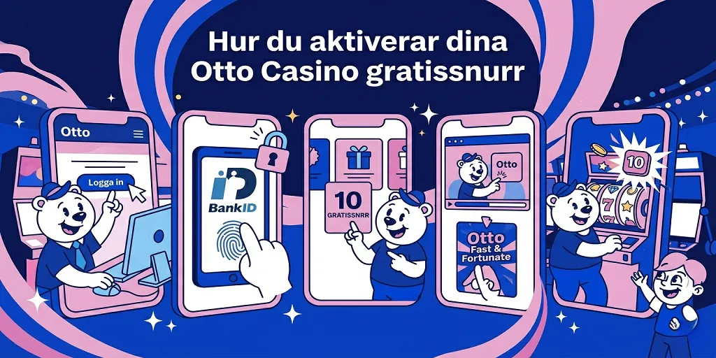 Hur du aktiverar dina Otto Casino gratissnurr