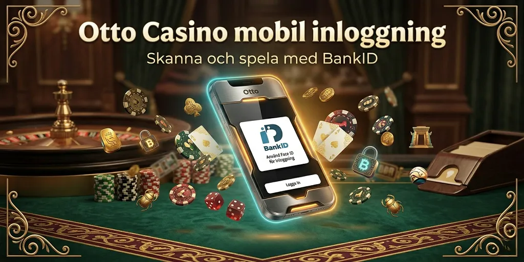 Otto Casino Mobil Inloggning Med BankID