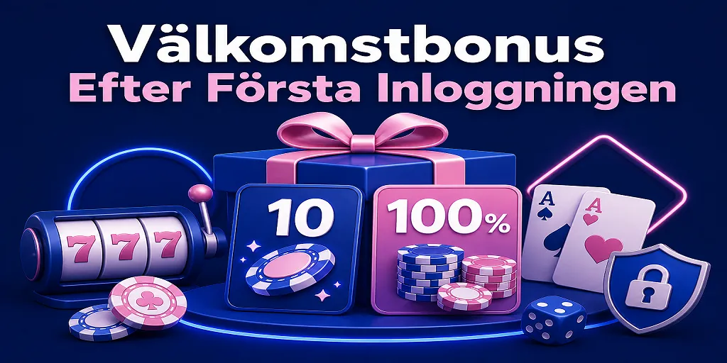 Välkomstbonus Efter Första Inloggningen