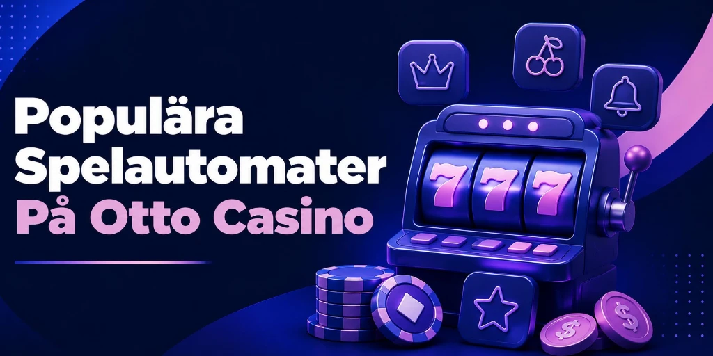 Populära Spelautomater På Otto Casino
